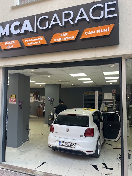 MCA GARAGE Rize Cam Filmi Rize Pasta Cila Seramik Kaplama Rize Ppf Kaplama Rize Boya Koruma Araç Uygulama Merkezi