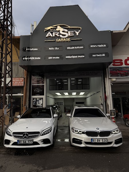 ARSEY GARAGE / DETAİLİNG /PASTA CİLA/SERAMİK/PPF KAPLAMA/ÇELİK RÖTUŞ/ DERİ KOLTUK ONARIM BOYAMA/ Detaylı İç ve Dış Temizlik