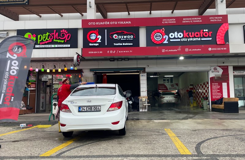 O2 oto Kuaför ve pasta Cila (normal yıkama yok)