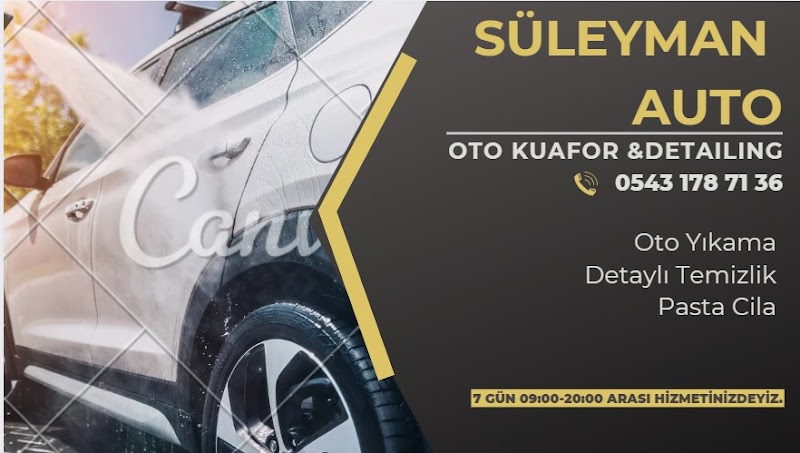Süleyman oto yıkama